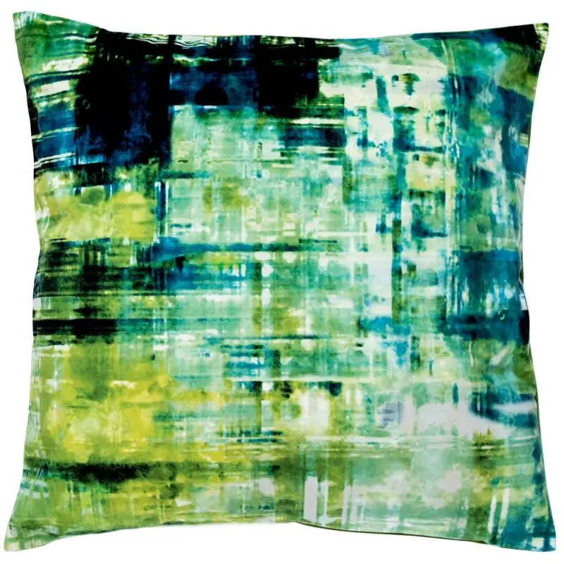 Malini Shari Green Cushion 1