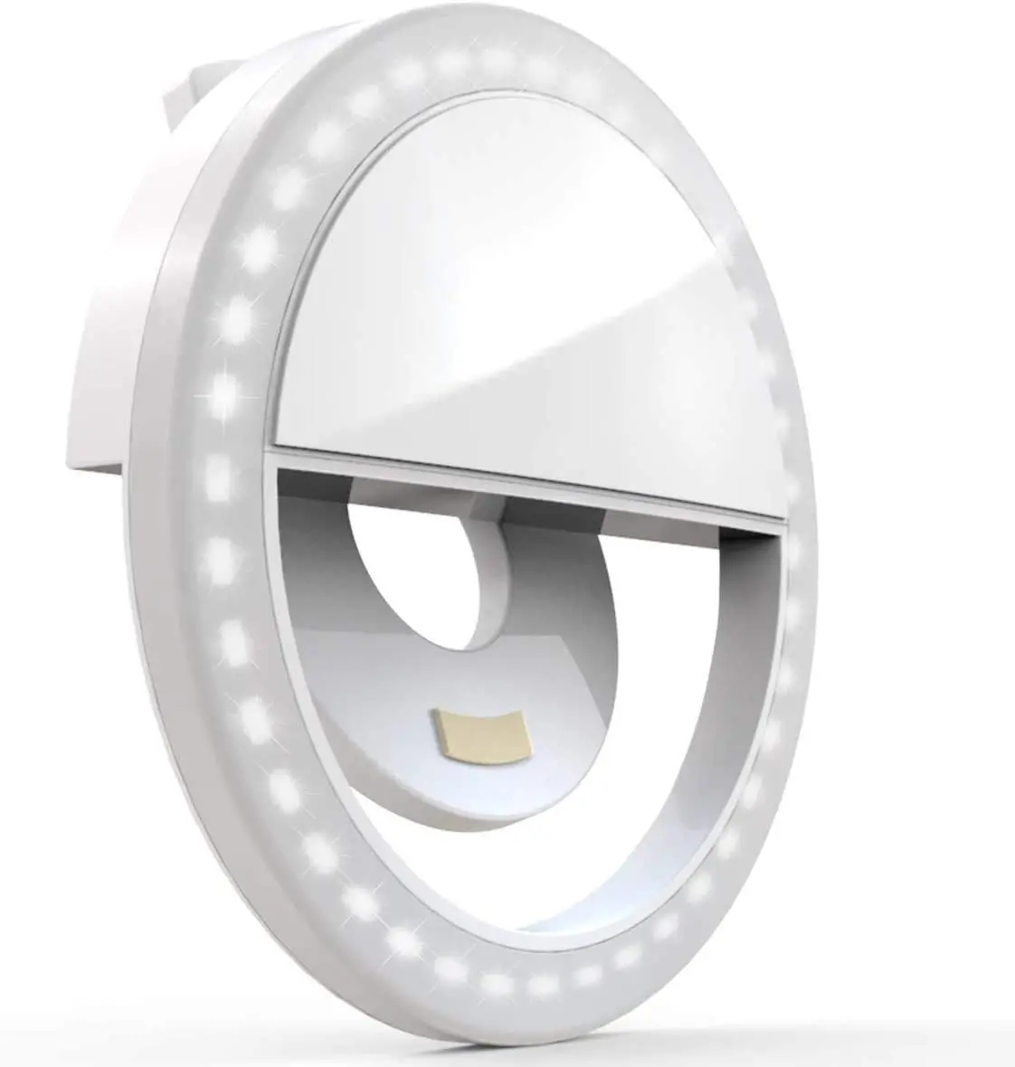 Dealsplant Rechargable 3 Modes Selfie Ring Light For Mobile Phone Camera 36 Led | Flash Light For Mobile | For All Mobile Phones 1