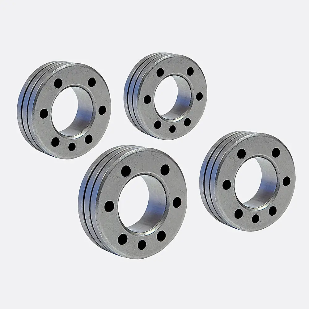 Gys Set Of 4 Type C Twin Rollers - Flux-Cored Wire Ø 1.2 / 1.4 1