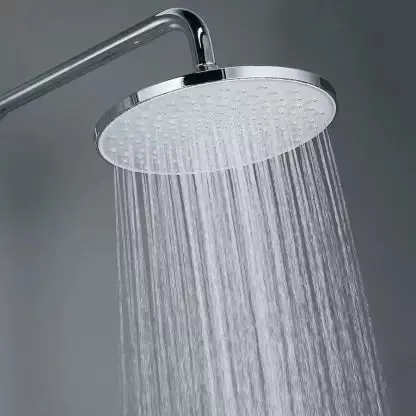 Parryware Self Cleaning Flower Patten Over Head Rain Shower 220 Mm Dia (9") Shower Head 1