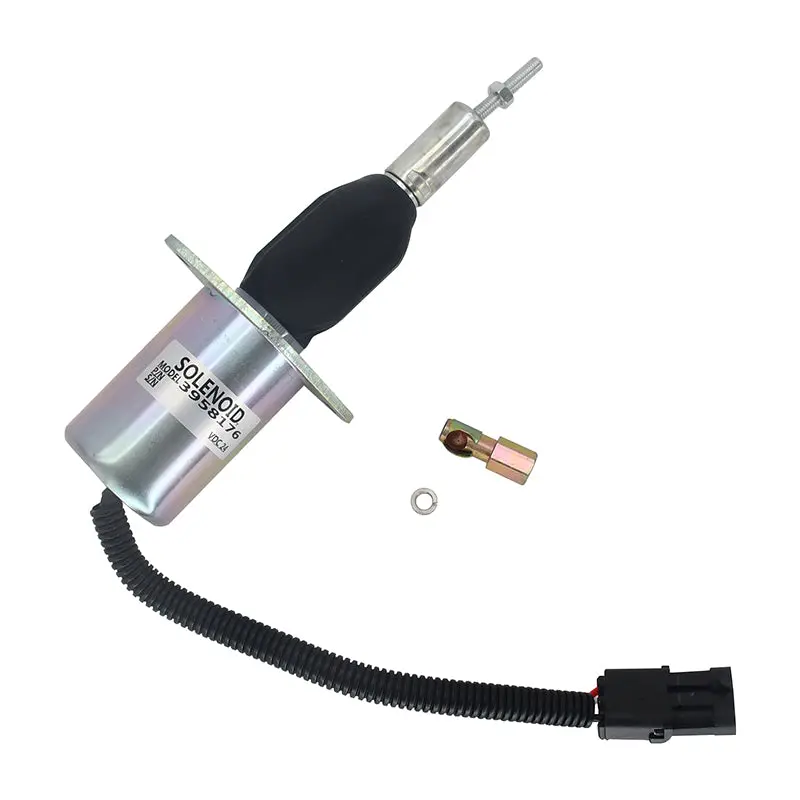 24V  3958176 Sa-4978-24 Diesel Engine Fuel Pump Solenoid Fits For Cummins 6Bt 1