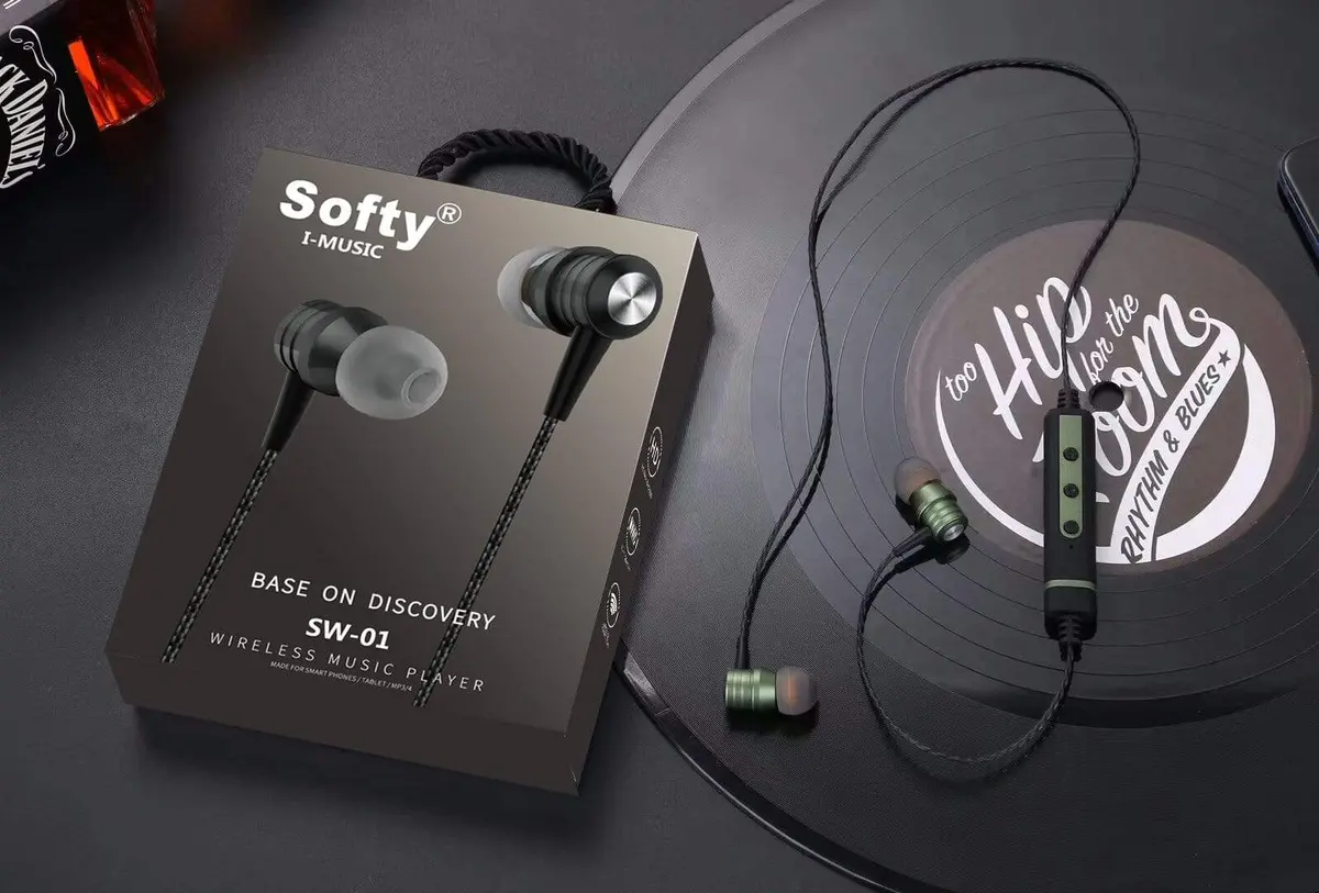 Softy  Premium Quality  Bluetooth Earphone  I-Music 1