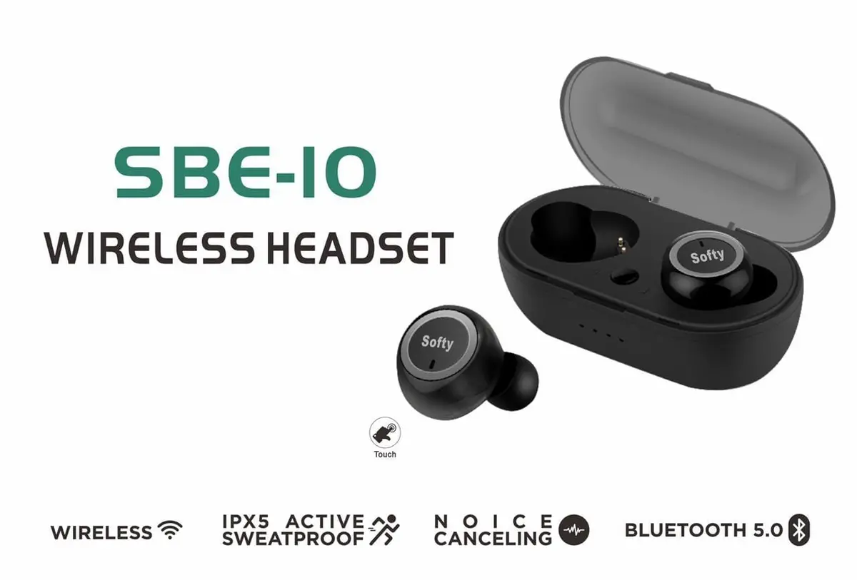 Softy  Premium Quality Wireless Headset Flybuds 1