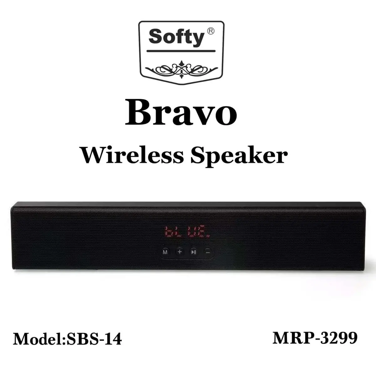 Softy Premium Quality Bluetooth Speaker Bravo 1