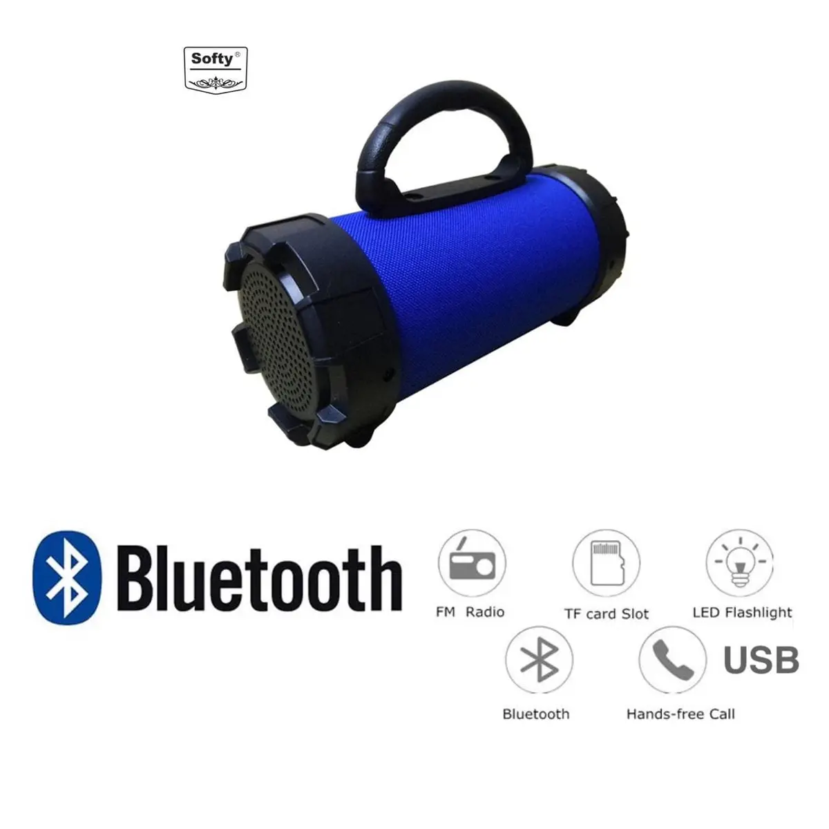 Softy Premium Quality Bluetooth Speaker Dhol 1