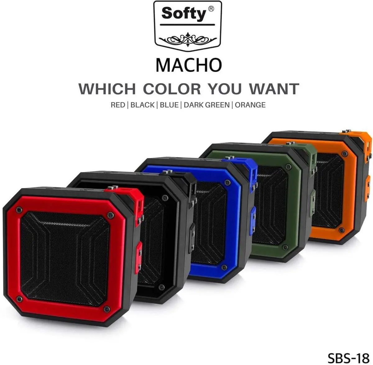 Softy Premium Quality Bluetooth Speaker Macho 1