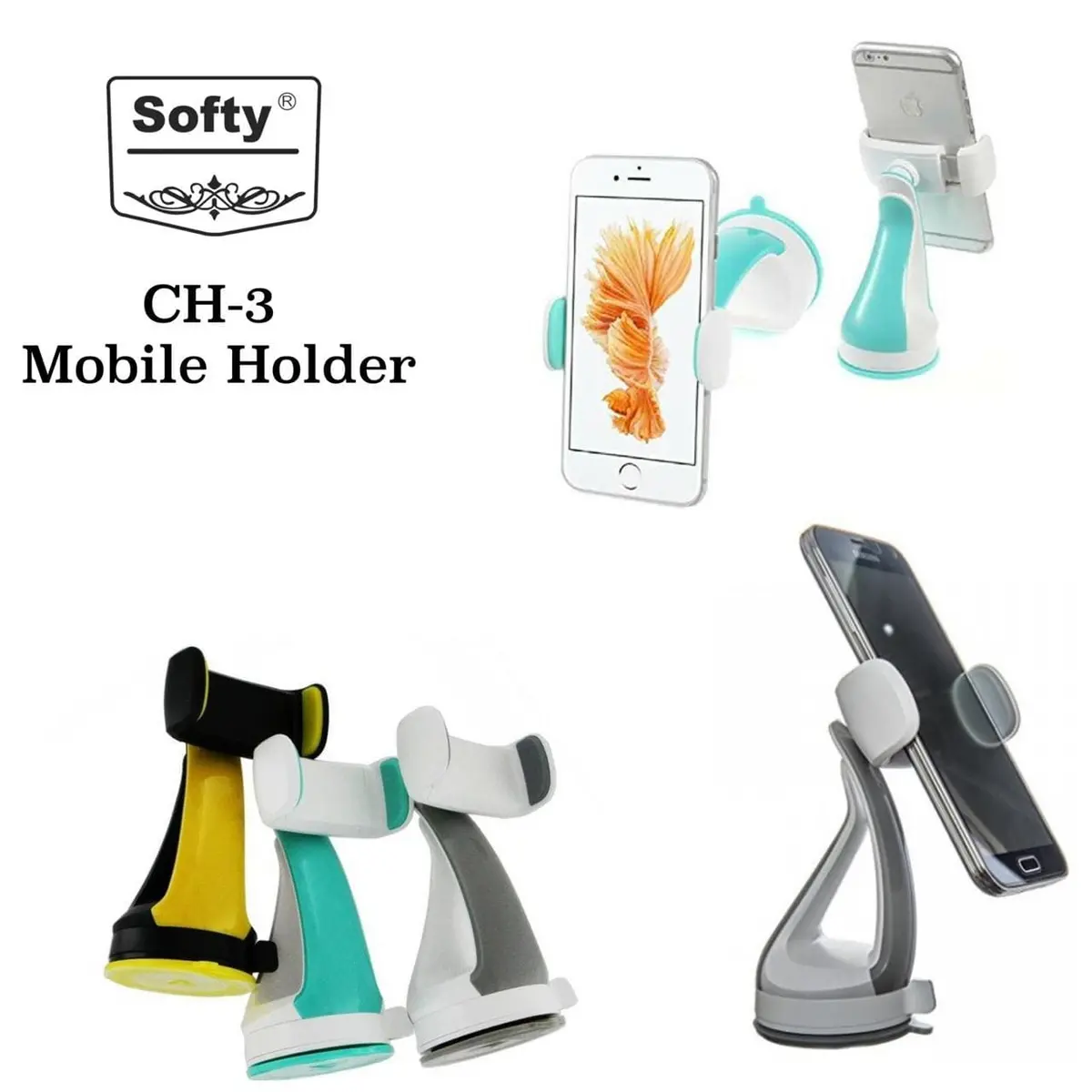 Softy Premium Quality Nice Mobile Car Holder 1