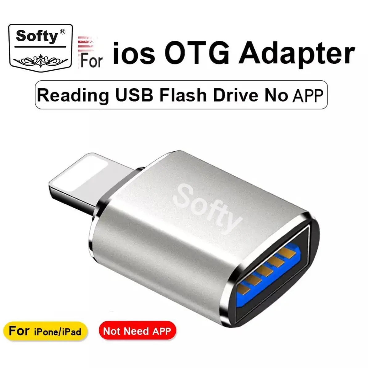 Softy Premium Quality Lightning Otg Adapter 1