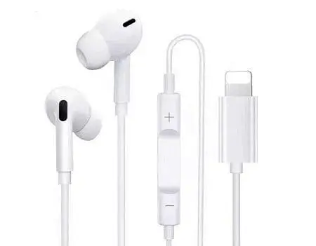 Softy Premium Quality Lightning Earphone With Mic S15 1