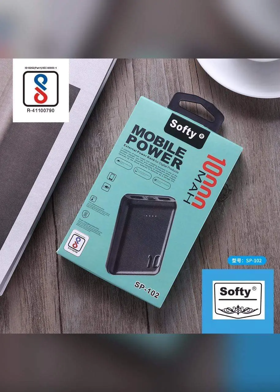 Softy Premium Quality 10000Mah Pd Power Bank Sp-102 1