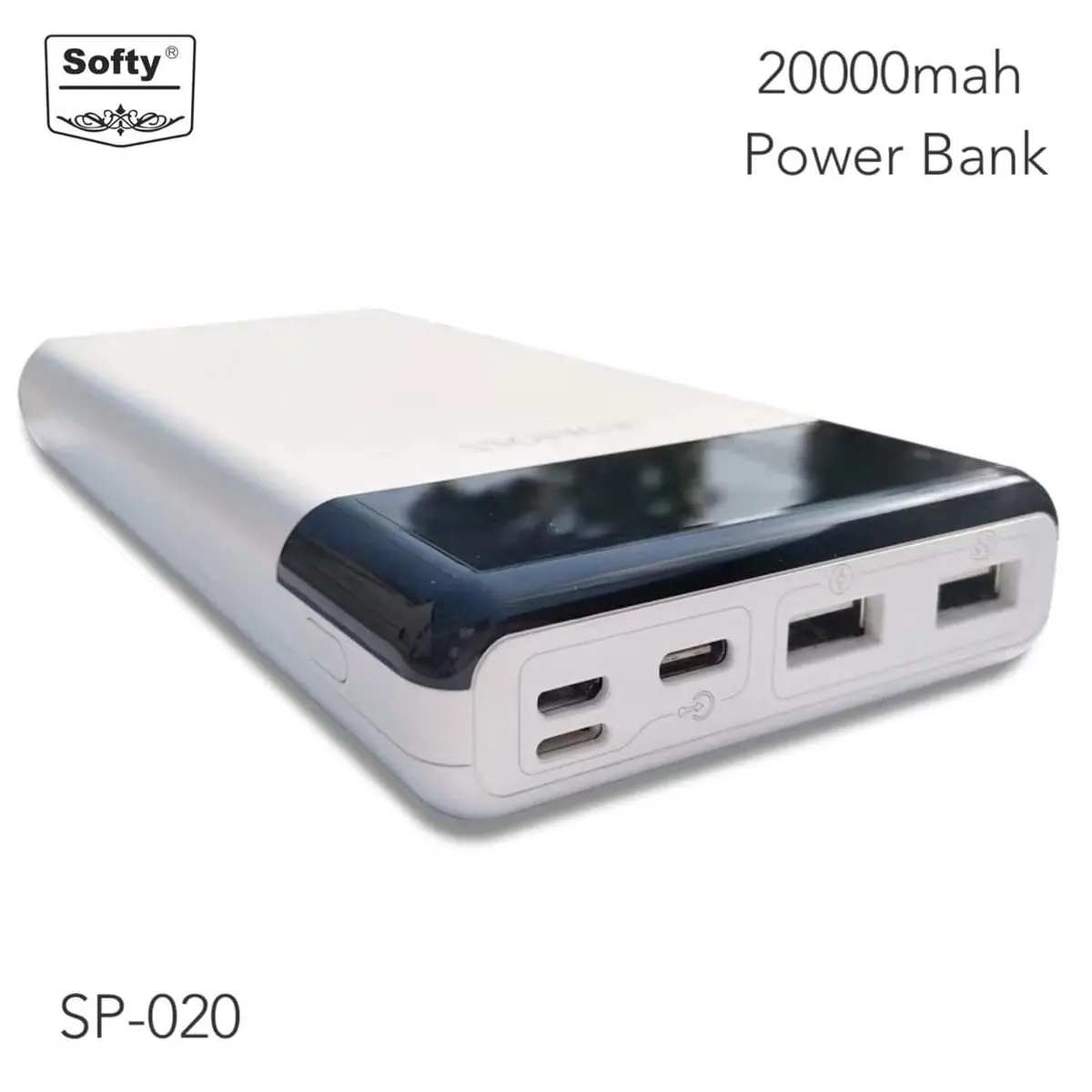 Softy Premium Quality 20000Mah Digital Power Bank 1