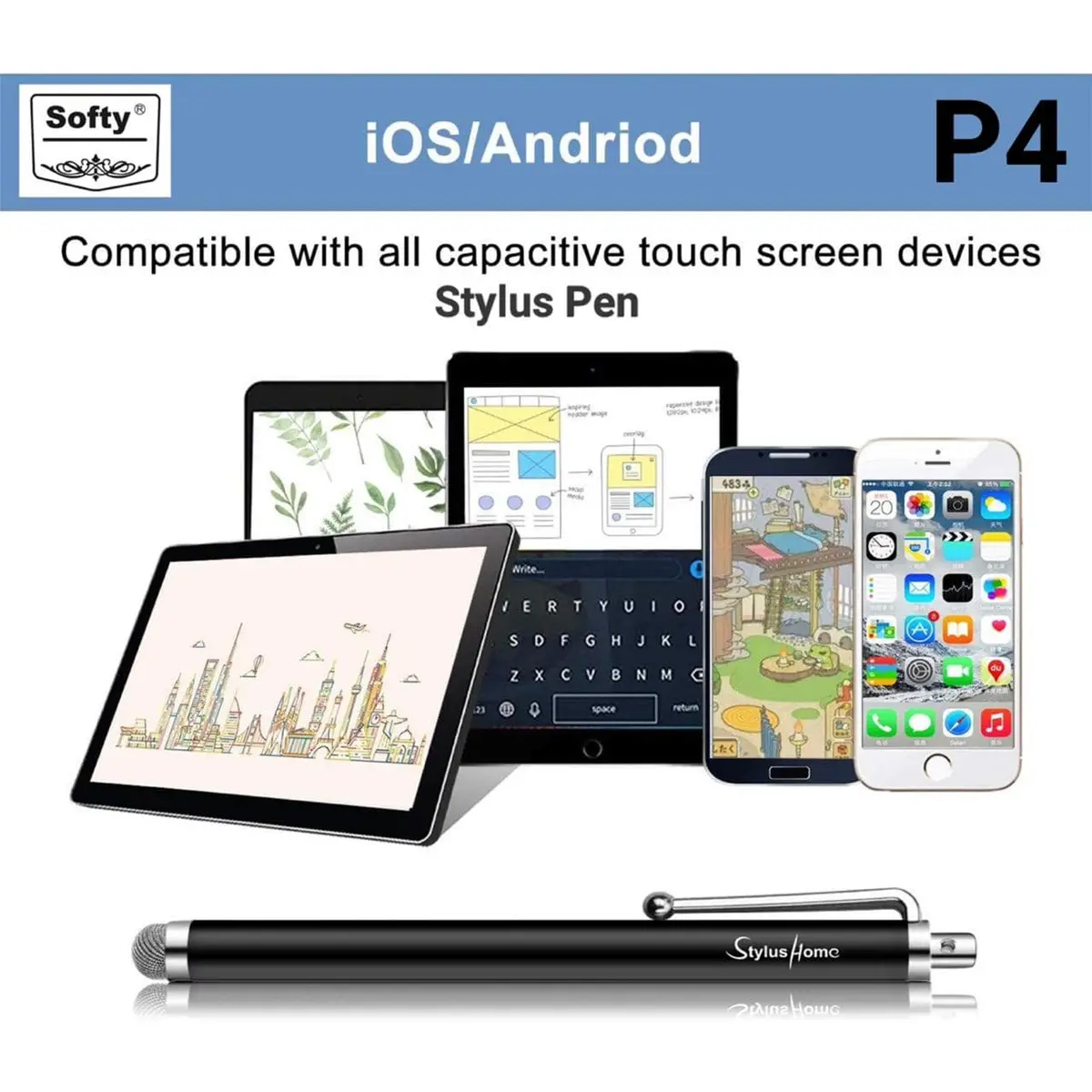 Softy Stylus Pen P-4 1