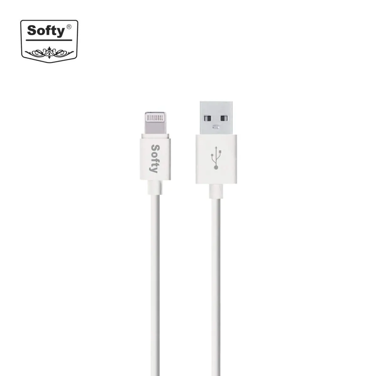 Softy Premium Quality For Apple Lightning Usb Cable 1.5M 1
