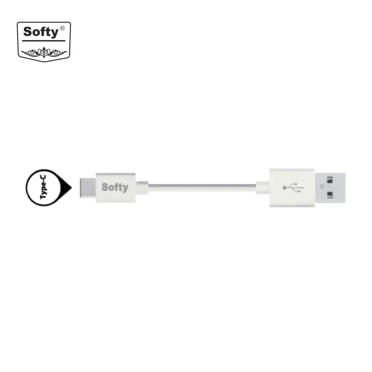 Softy Premium Quality Type-C Small Power Bank Cable 1