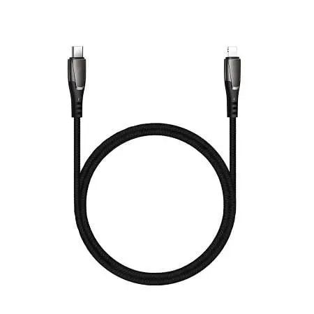 Softy Premium Quality Type-C To Lightning Pd Fast Charging Nylon Cable 1M 1