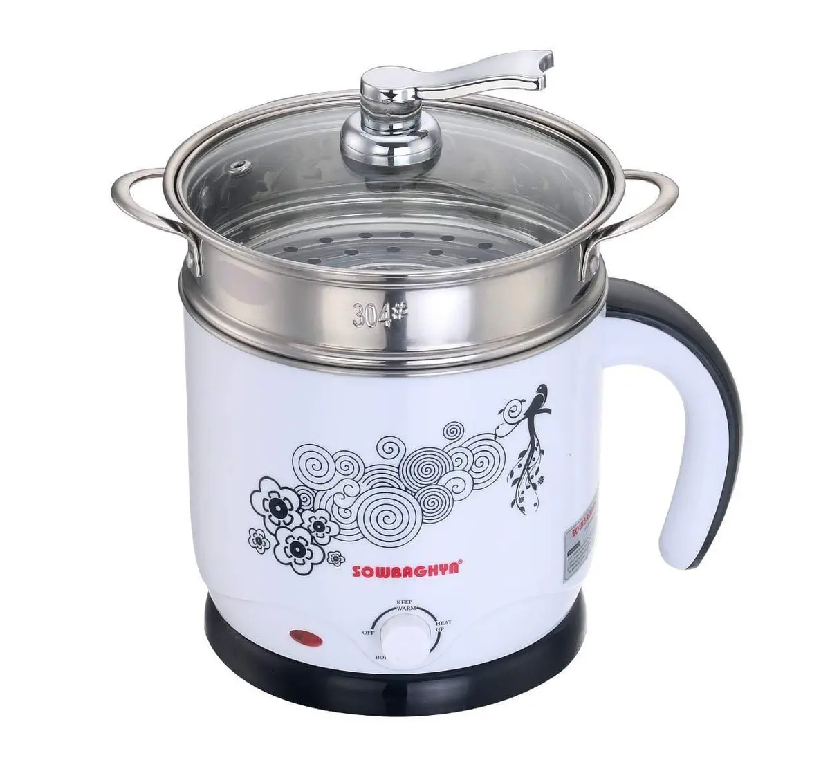 Sowbaghya 1.5 L Multicooker, Silver 1