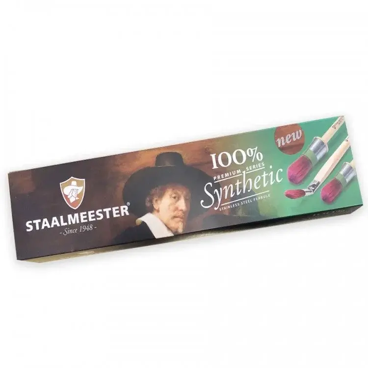 Staalmeester Pro-Hybrid Sash & Fitch Brush Set (3 Pack) 1