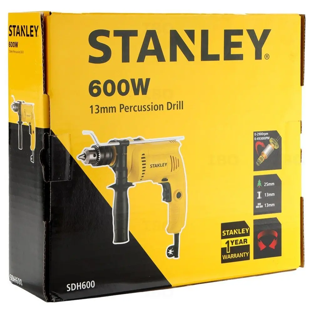 Stanley Sdh600-In 600 W 13 Mm Impact Drill 1