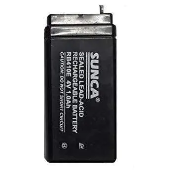Sunca 4V 1Ah Rechargeable Battery For Emergency Light (Black) 1