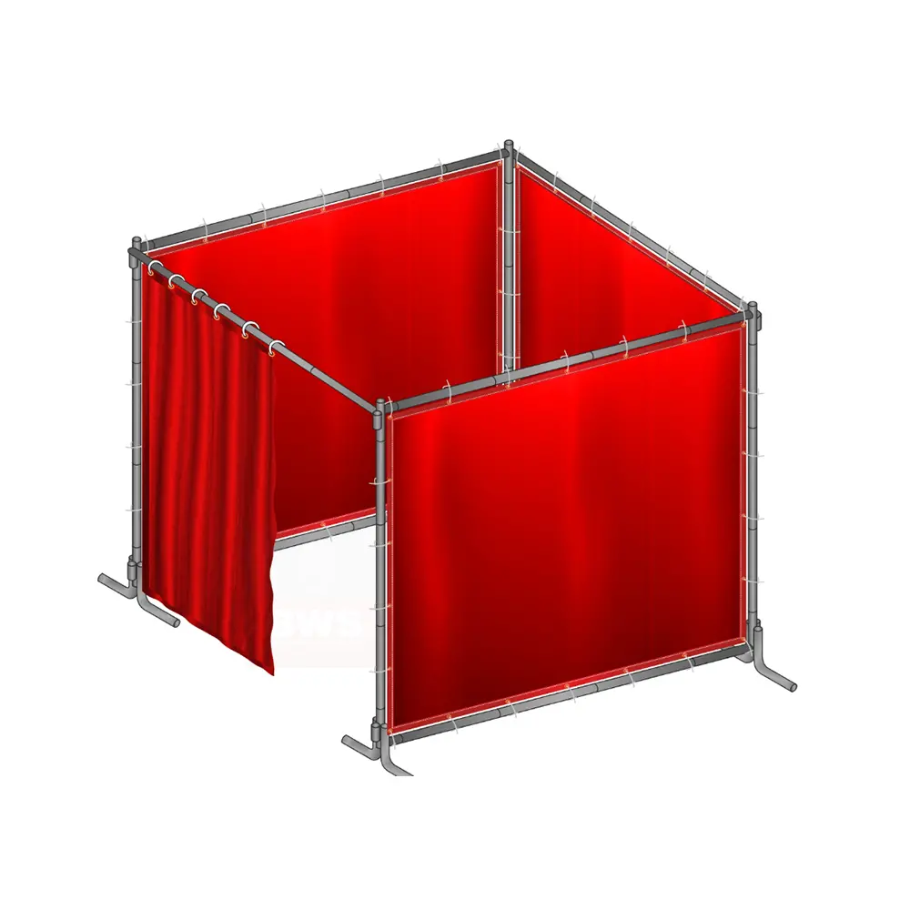 Welding Curtain Booth (6'×6′) 1