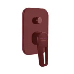 Parryware Concealed Bath Mixer Red Copper 1