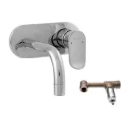 Parryware Alpha Concealed Pillar Cock (Upper Trim+Handle) G2797a1 Concealed Pillar Cock Body Single Lever 1