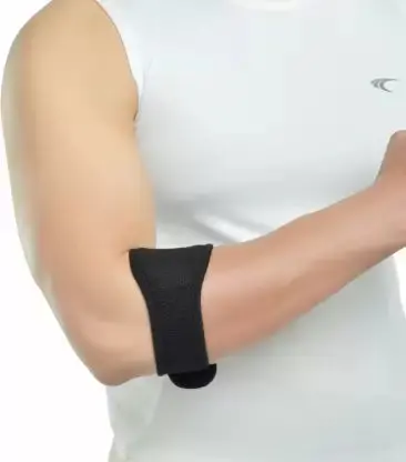 Dyna Innolife Tennis Elbow Brace-Size 1 Elbow Support  (Black) 1
