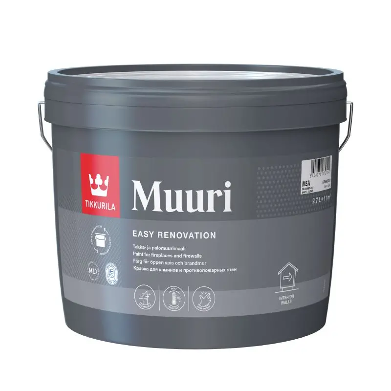 Tikkurila Muuri Fireplace Paint 4