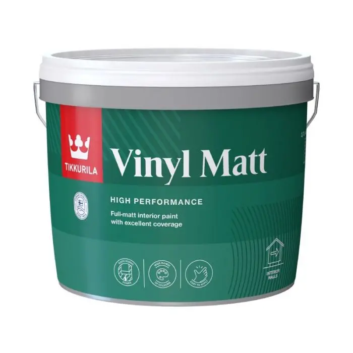 Tikkurila Vinyl Matt Paint - White 1