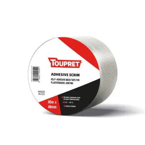 Toupret Adhesive Joint Scrim Mesh Tape - 90M 1