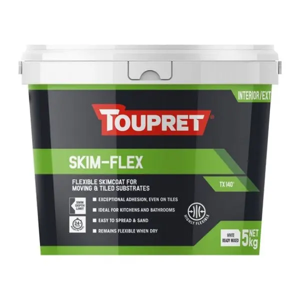 Toupret Skim-Flex Tx 140 Flexible Filler - 5Kg 1