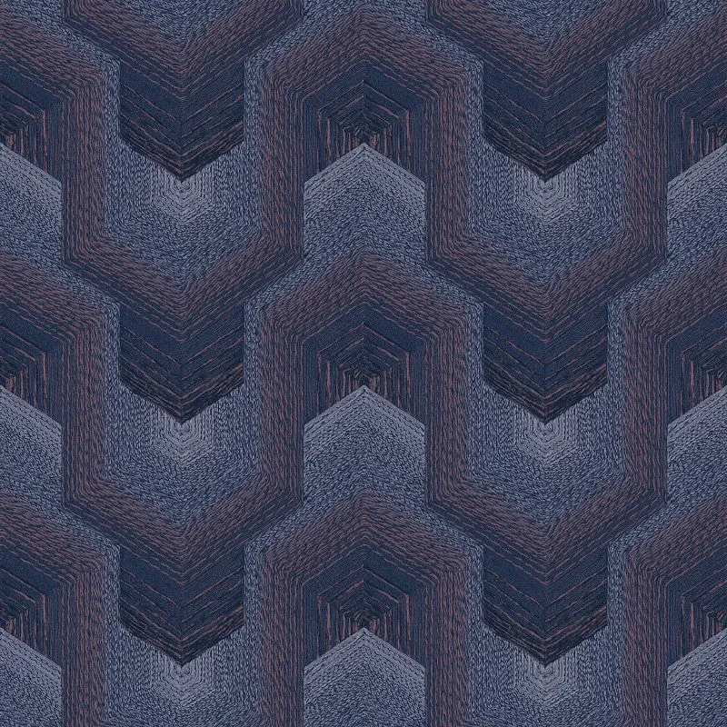 Polygonal Dream Geometric Wallpaper - Purple 1