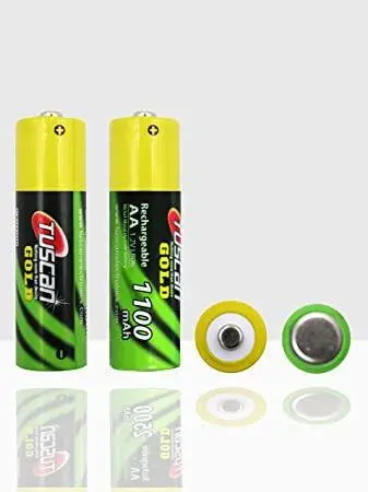 Tuscan Gold Aa 1100 Mah Rechargeable Battery (2 Pcs) 2
