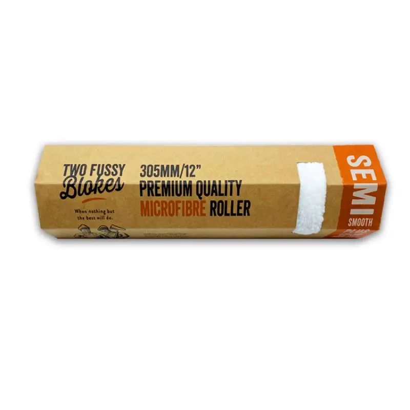 Two Fussy Blokes Microfibre 12" Semi Smooth Plus Roller Sleeve 1