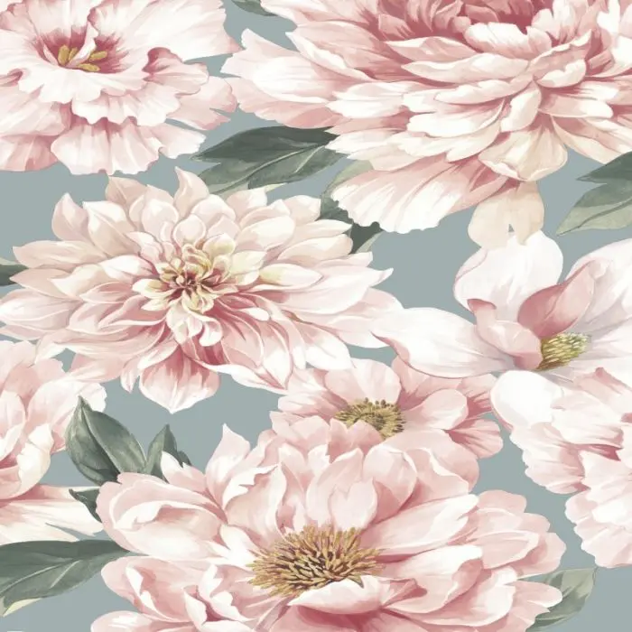 Celadon Boutique Floral Wallpaper 1