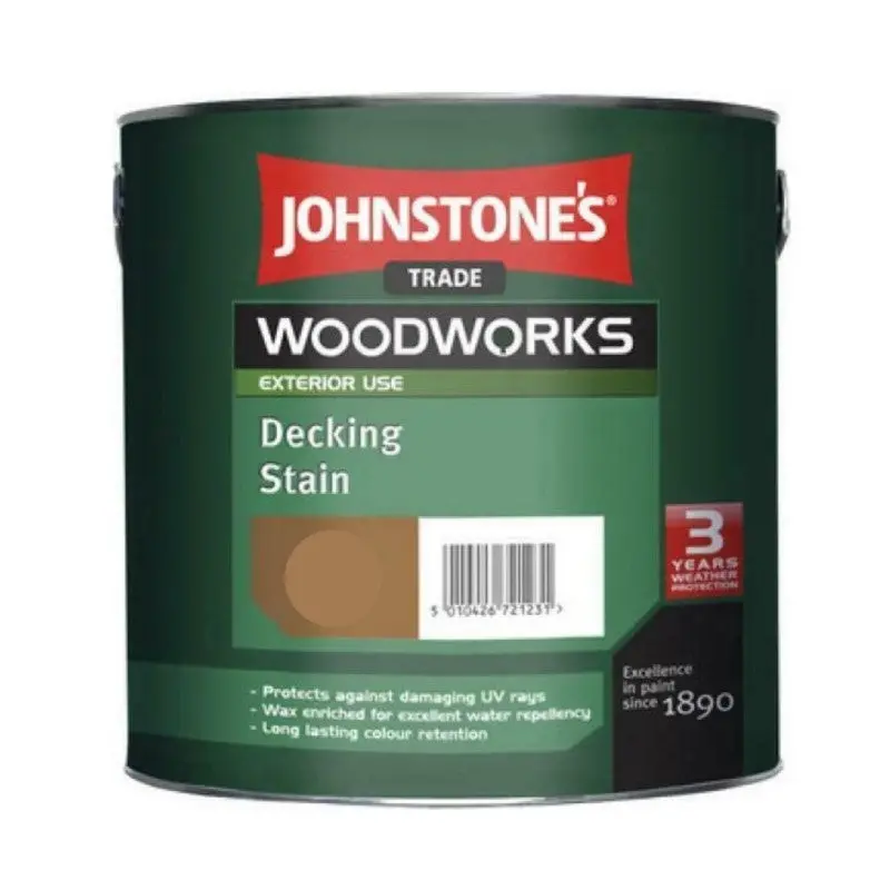 Johnstone's Trade Woodworks Decking Stain 2.5L 1