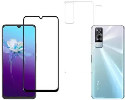 Dealsplant Premium Quality Super D Full Temper Glass For Vivo Y31 1
