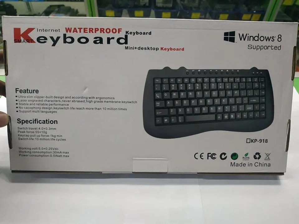Dealsplant ( Unbelievable Deal) V4 Usb Mini Multimedia Keyboard 444 Premium Quality 1