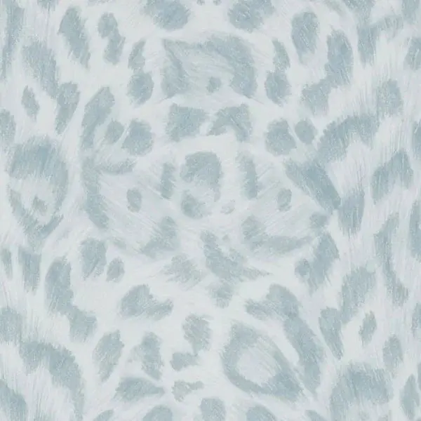 Clarke & Clarke Felis Wallpaper- Duckegg Sample 1