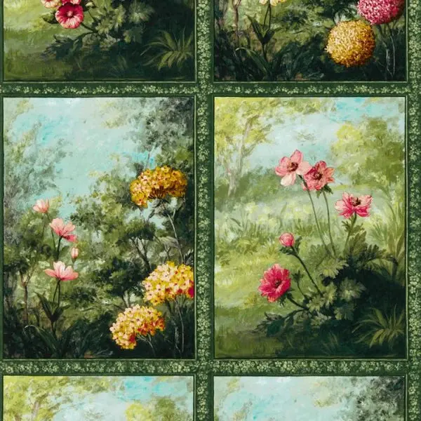 Clarke & Clarke Artus Wallpaper - Forest Sample 1