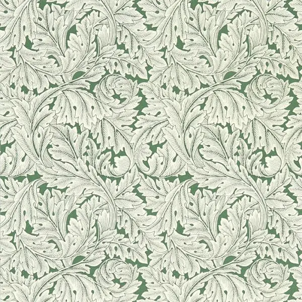 Clarke & Clarke Acanthus Wallpaper- Sage Sample 1