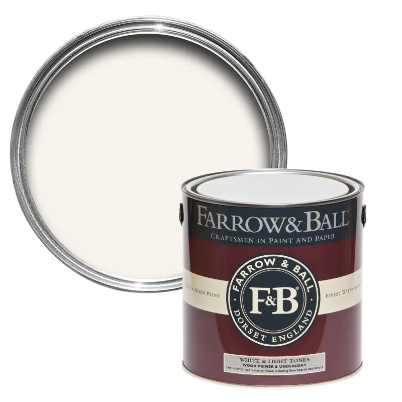 Farrow & Ball Wood Primer & Undercoat - White & Light Tones 1