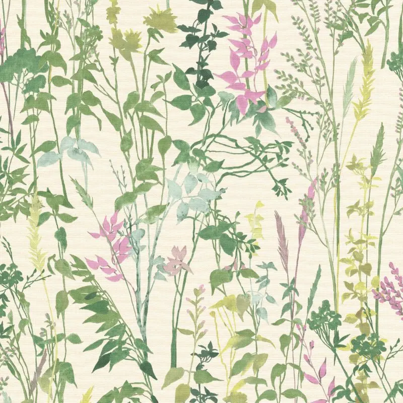 Watercolour Wild Flower Wallpaper 1