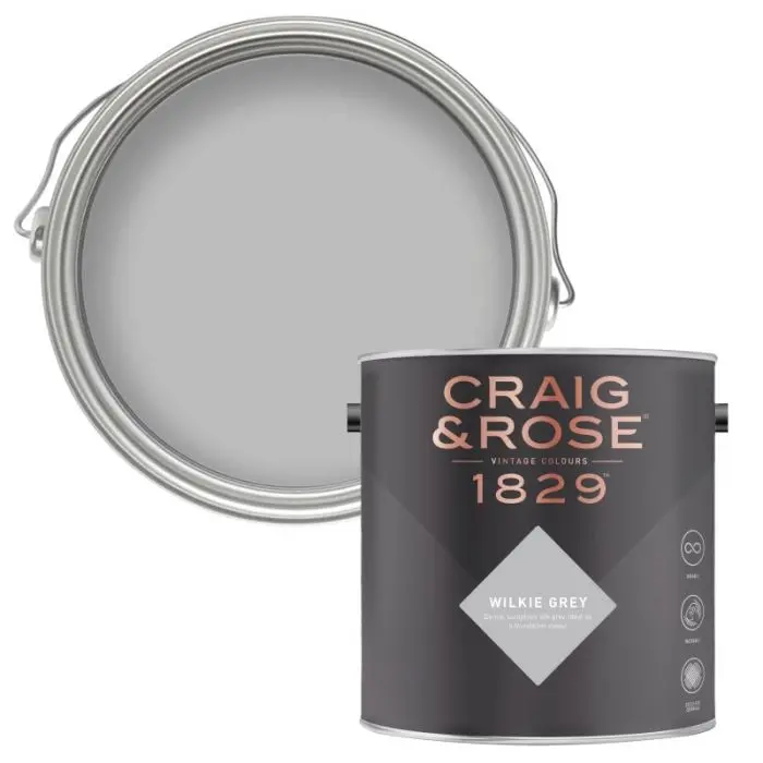 Craig & Rose 1829 Paint - Wilkie Grey 1