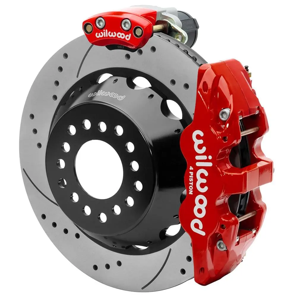Wilwood 140-16176-Dr Aero4 Rear Electronic Parking Brake System 1
