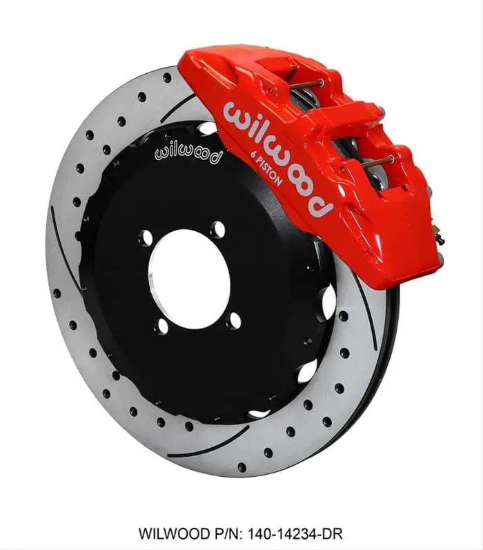 Wilwood Forged Dynapro 6-Piston Big Brake Front Kit – 140-14234-Dr 1