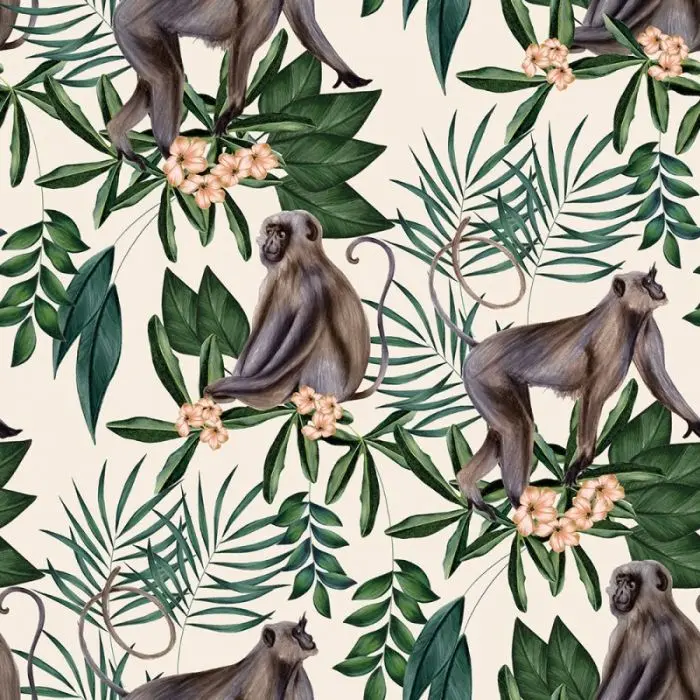 Ohpopsi Morris Monkey Wallpaper 2