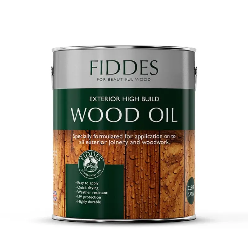 Fiddes Exterior High Build Wood Oil 1