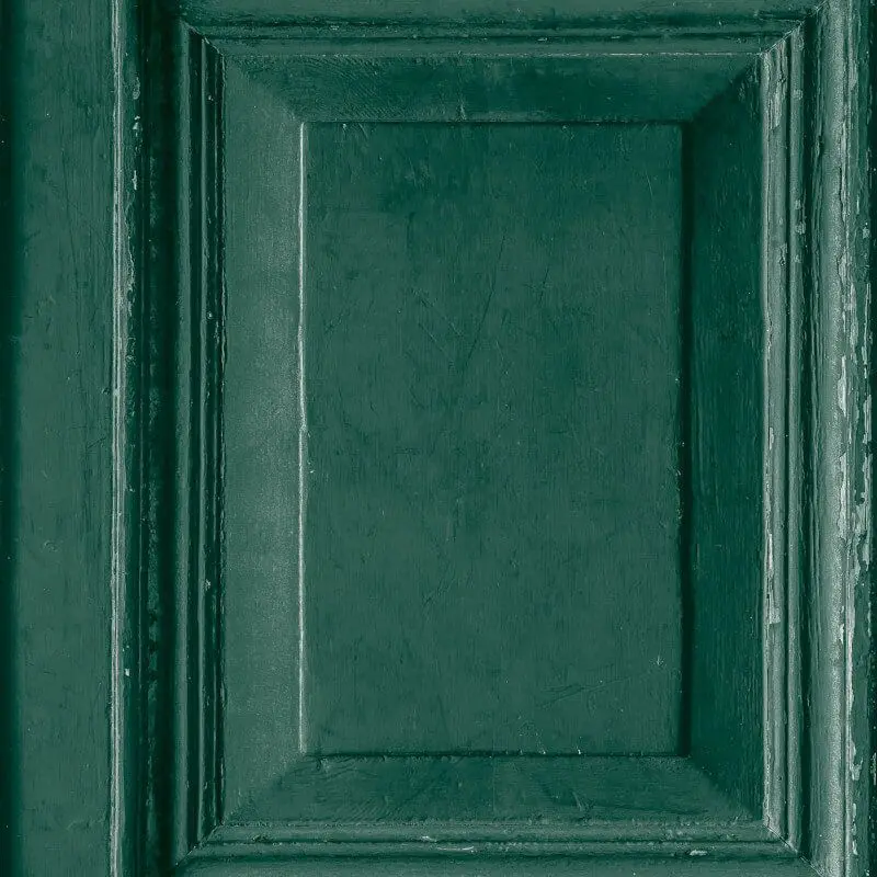 Wood Panels Faux Effect Wallpaper Green 1