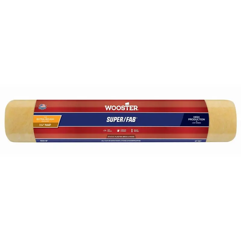 Wooster Super-Fab 18" Masonry Roller Sleeve - Xl 1.25" Pile 1